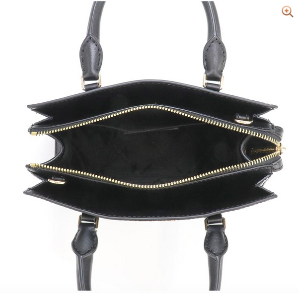 mk010 Small Crossbody Satchel Black (Parallel Import)
