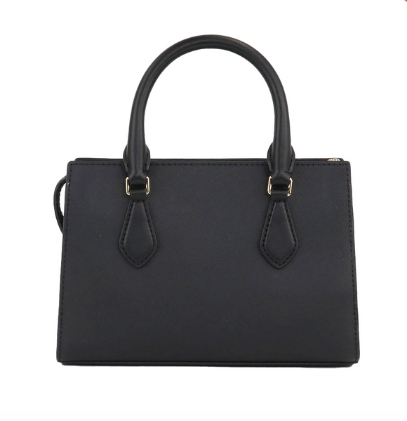 mk010 Small Crossbody Satchel Black (Parallel Import)