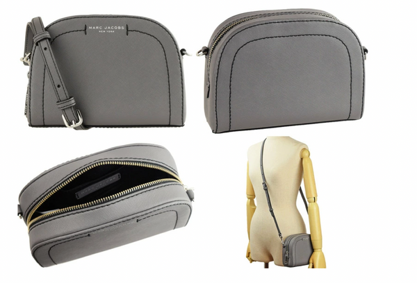 香港現貨 mj124 Marc Jacobs 灰色 Playback Leather Crossbody Bag