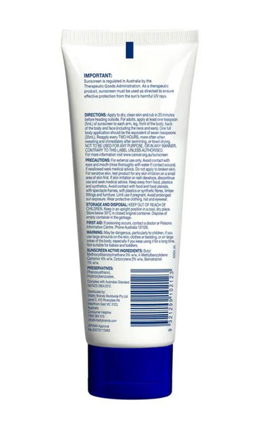 cancer004 Cancer Council 防曬+防蟲 1枝搞掂 SPF50+ 郊外必選(平行進口)