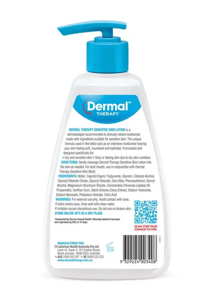 dermal002 皮膚科醫生推薦 大枝裝 敏感肌 深層潤膚露 825ml(平行進口)
