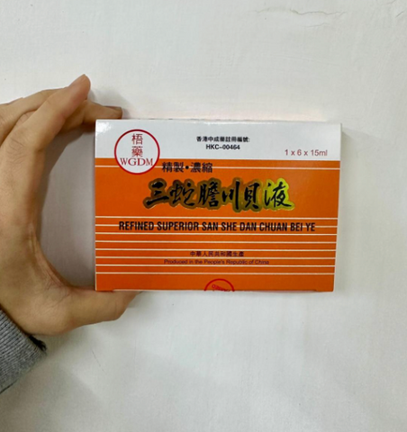 1006B 京藥 - 梧藥三蛇膽川貝液 6枝裝 15ml