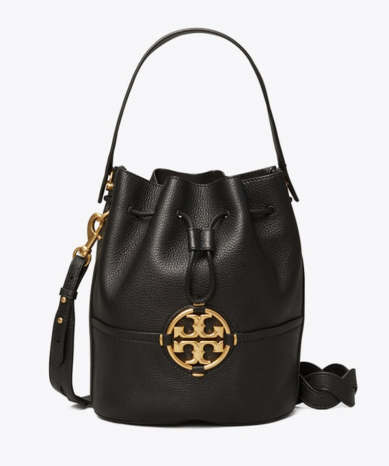 Tory334 香港現貨 荔枝紋 Tory Burch Bucket Bag