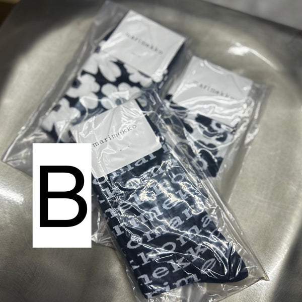 香港現貨 Marimekko 女裝襪 3 對