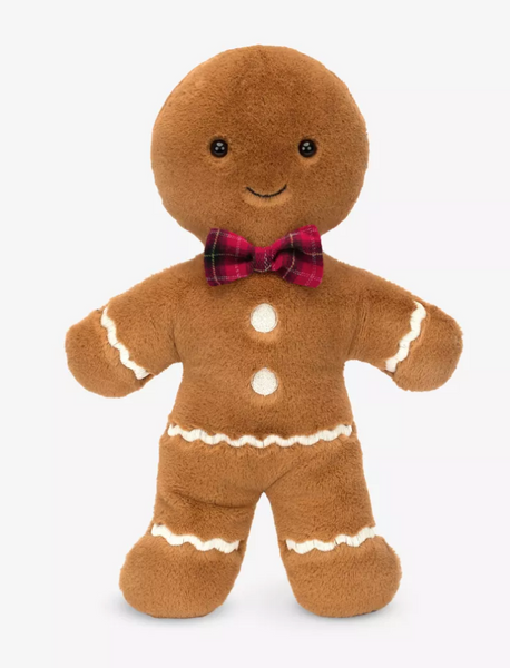 jelly028 Gingerbread Fred Large soft toy 32cm