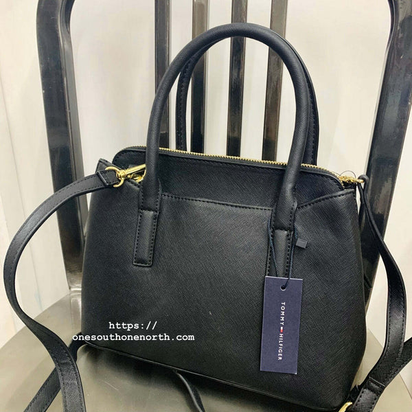 香港現貨 Tommy Signature Stripe Mini Satchel
