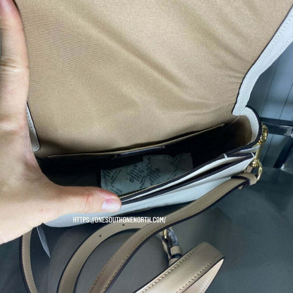 香港現貨 Coach Saddle Bag With Horse And Carriage Dot Print