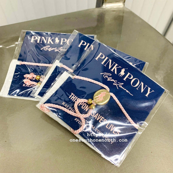 香港現貨 Polo Ralph Lauren Pink Pony Bracelet