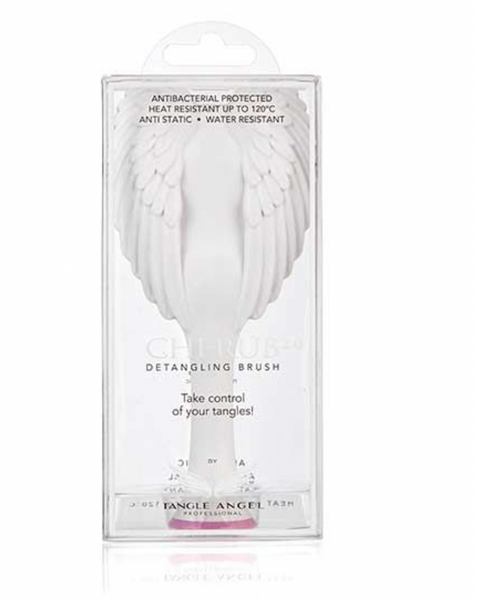 ta004 香港現貨 Tangle Angel Cherub 2.0 Soft Touch White/Pink , Heat Resistant (to 120°C)