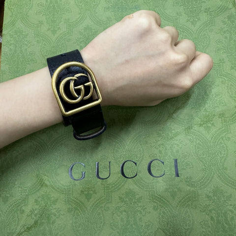 香港現貨 Gucci 皮革手帶