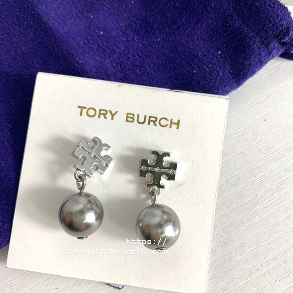 香港現貨 Logo Pearl drop Earring