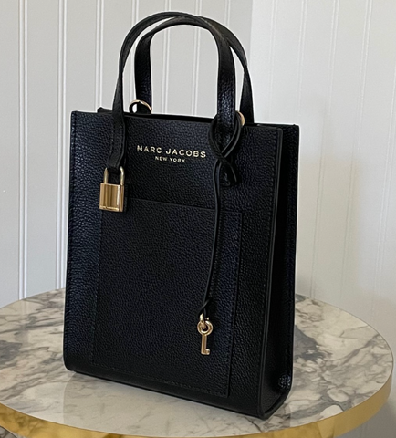 MJ113 香港現貨 Marc Jacobs Micro Grind Tote Bag In Black