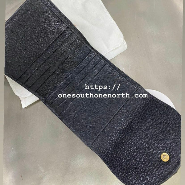 香港現貨 See by Chloe Black Hana Square Wallet