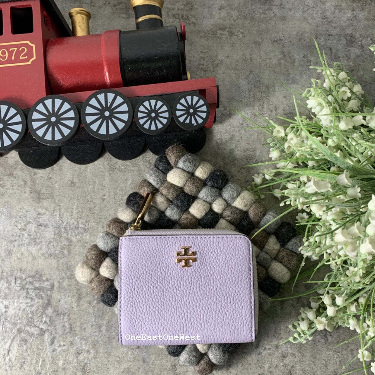 香港現貨  Tory Burch Carter Zip Coin Case