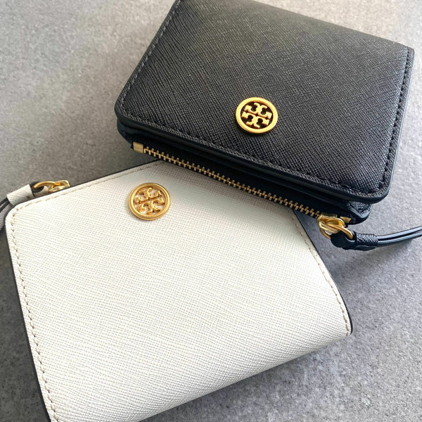 香港現貨 Tory Burch Robinson Mini Wallet Black