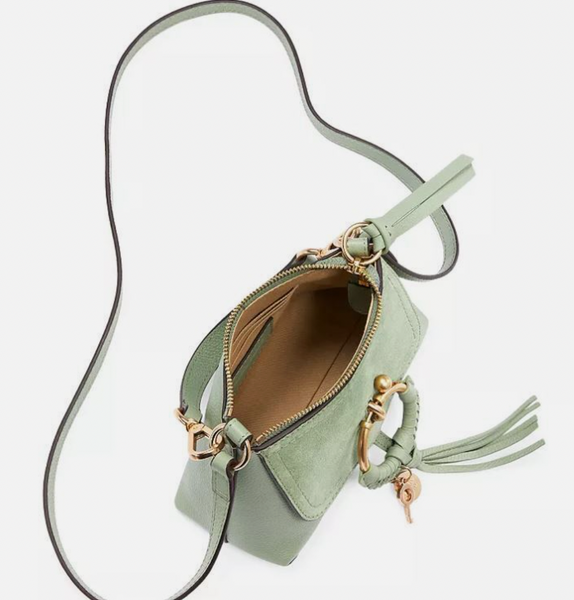 香港現貨 See by chloe Green Mini Joan Shoulder Bag