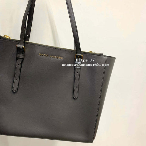 香港現貨 Marc Jacobs Commuter Leather Tote Bag Ash Color