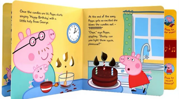 book018 Peppa Pig Happy Birthday (book not perfect)
