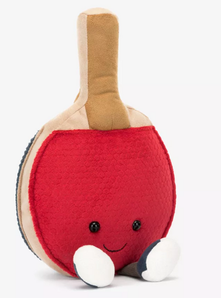 jelly009 香港現貨 JELLYCAT Table Tennis 乒乓球拍 28cm