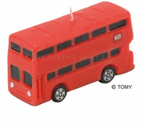 tomy002 香港現貨 Tomica Tomy 生日蠟燭 紅色巴士