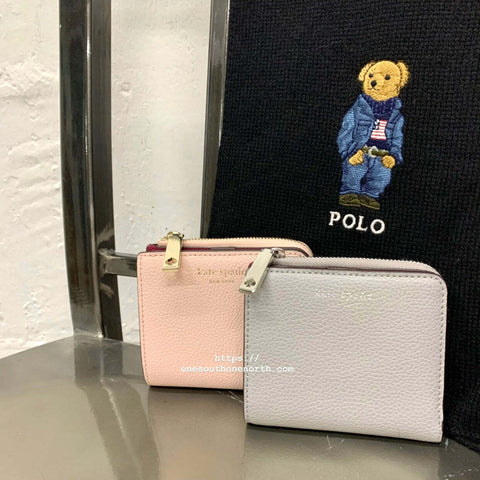 香港現貨 Kate Spade Eva Small l-zip Bifold Wallet
