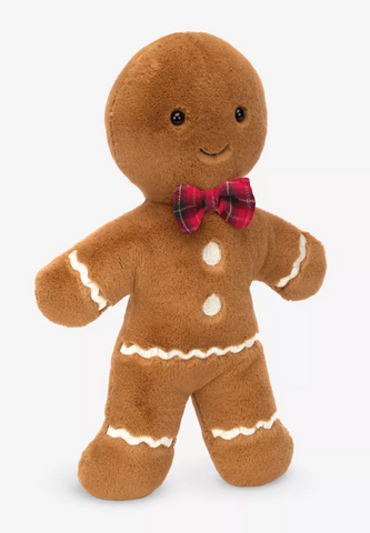 jelly028 Gingerbread Fred Large soft toy 32cm