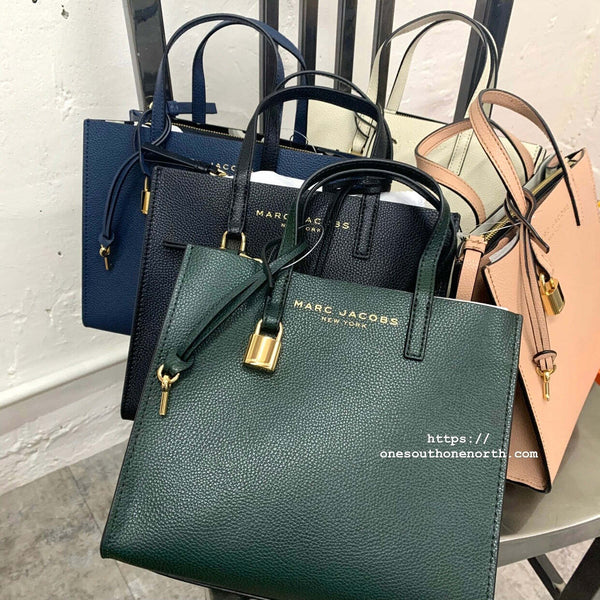 香港現貨 Marc Jacobs Mini Grind Coated Leather Tote