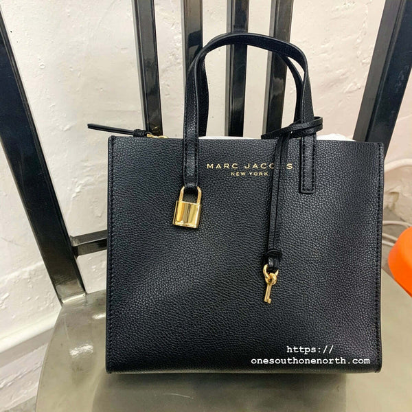 香港現貨 Marc Jacobs Mini Grind Coated Leather Tote