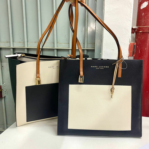 香港現貨 Marc Jacobs Grind Colorblocked Tote Bag