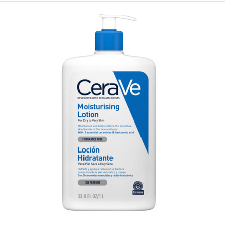 cerave105 長效保濕修復乳 1升 大枝裝 弱酸性(pH5.7) 低敏 濕疹人士友好 保濕潤澤 【平行進口】