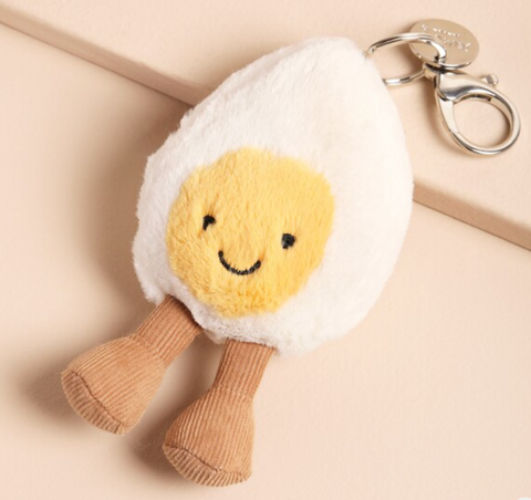 jelly025 Happy Boiled Egg Bag Charm