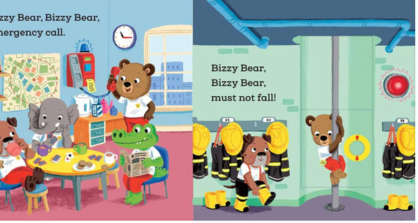 book017 Bizzy Bear - Fire Rescue