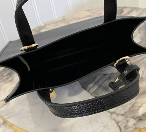 MJ113 香港現貨 Marc Jacobs Micro Grind Tote Bag In Black