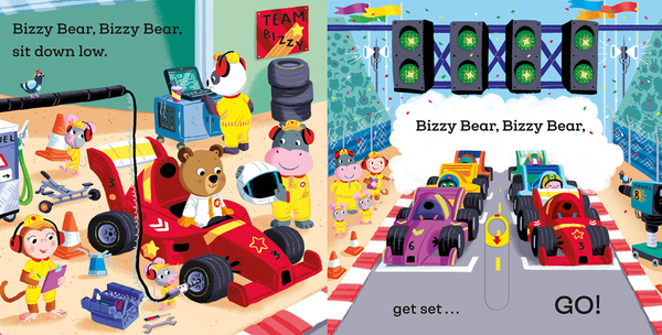 book020 Bizzy Bear - Racing Driver