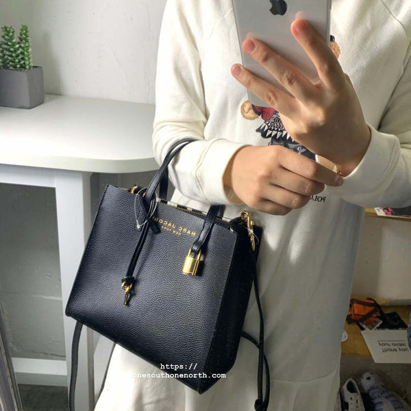 香港現貨 Marc Jacobs Mini Grind Coated Leather Tote
