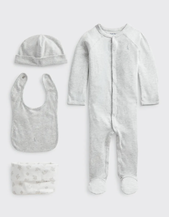 polo208  香港現貨 Polo Gift Set 4 in 1 Grey
