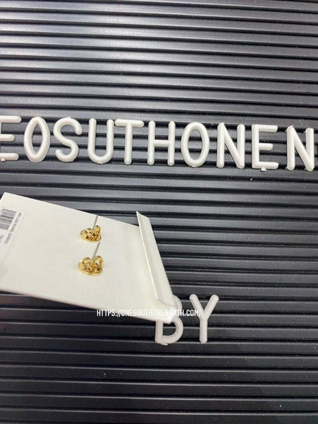 Tory Burch Logo Earring