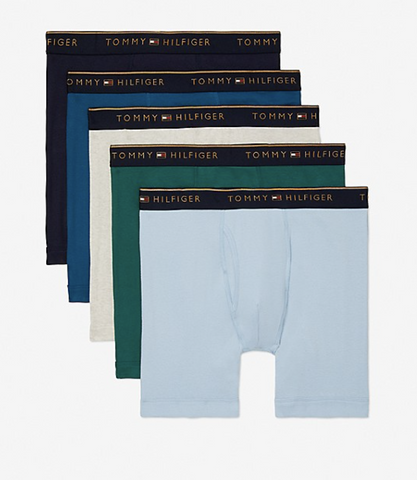 香港現貨 Tommy Cotton Classics Boxer Brief 5 Pack M Size