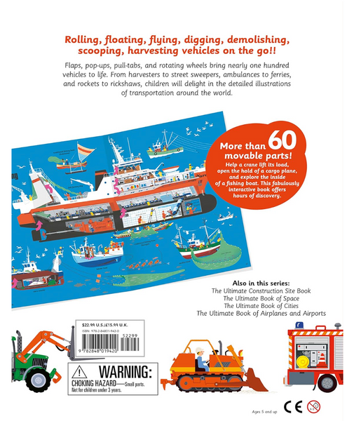 book019 The Ultimate Book of Vehicles: From Around the World