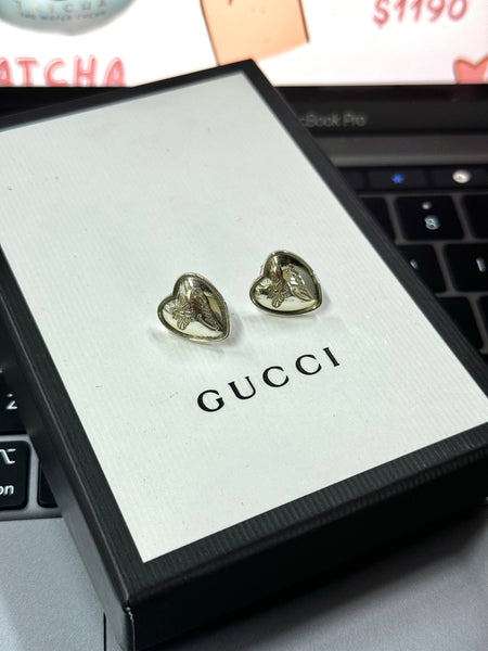 香港現貨 Gucci Heart Earrings