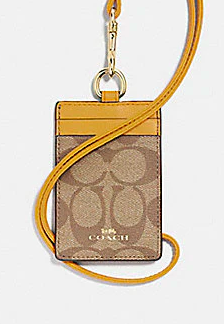 香港現貨  Coach ID Lanyard