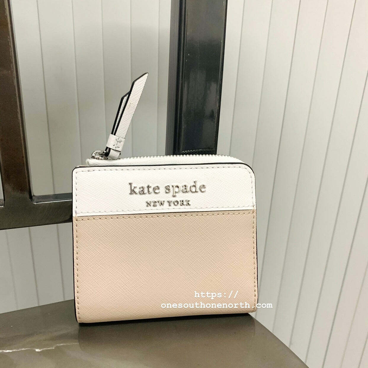 香港現貨 Kate Spade Small L-zip Bifold Wallet