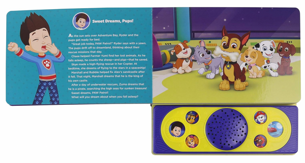 book002 香港現貨  Paw Patrol  甜蜜的小狗發聲書
