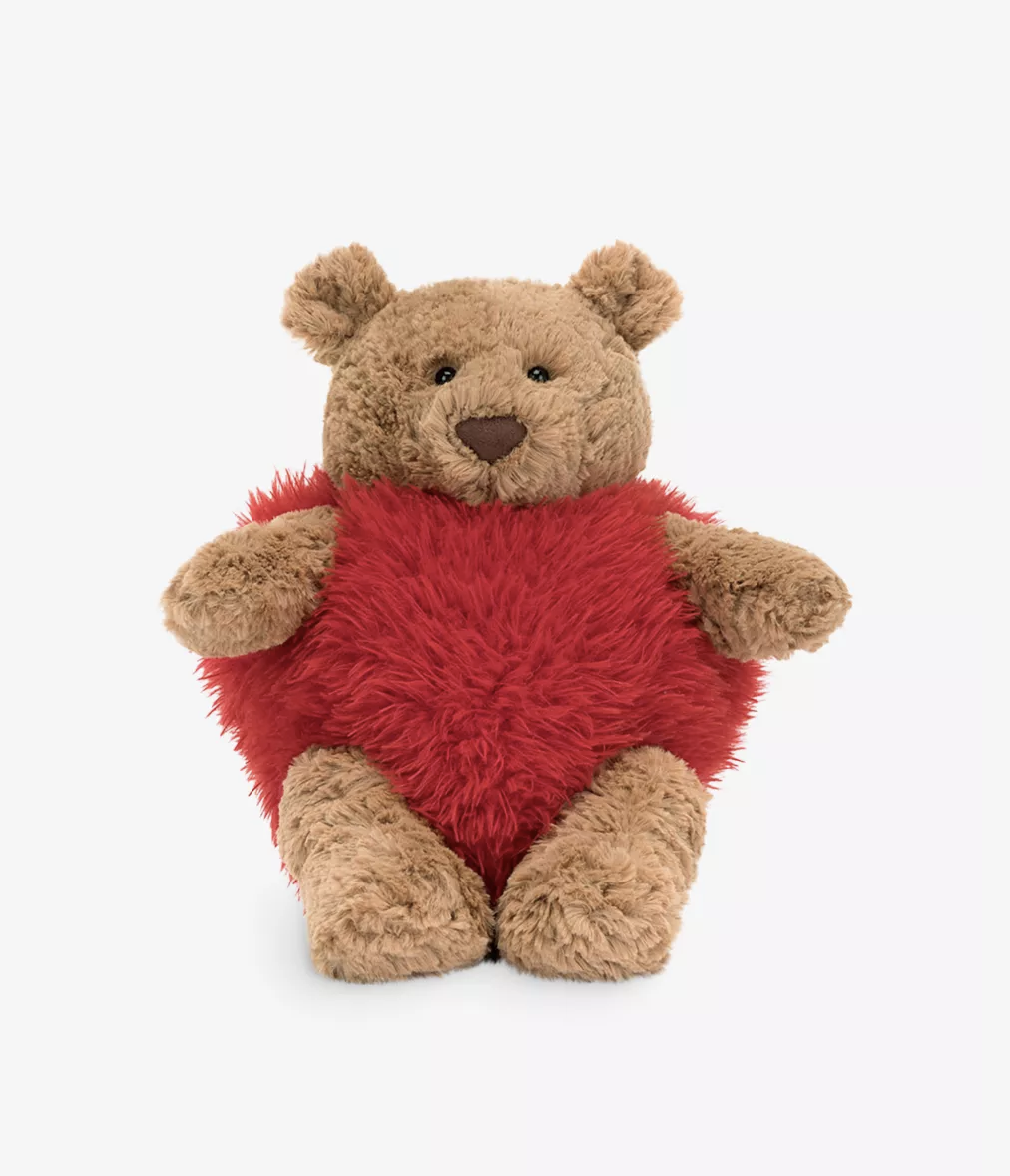 jelly057 可脫衣服 心心熊 熱門搶手 Bartholomew Bear 26cm (平行進口)