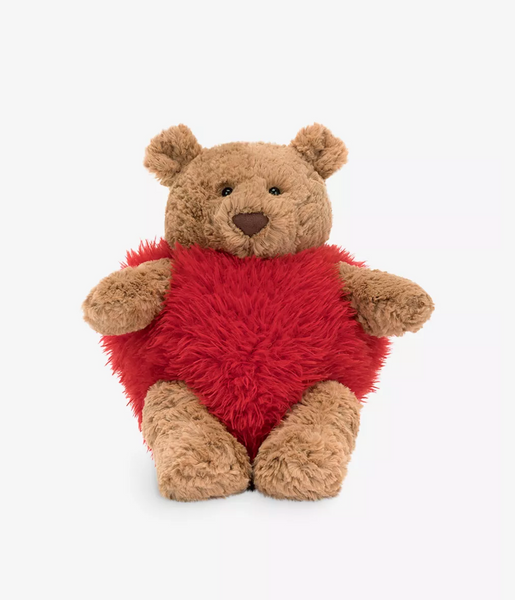 jelly057 可脫衣服 心心熊 熱門搶手 Bartholomew Bear 26cm (平行進口)