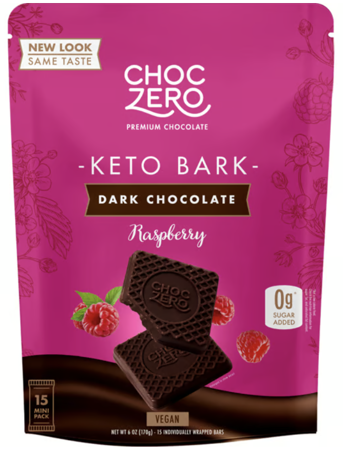 choc009 無糖 覆盆子 黑朱古力 巧克力 15塊