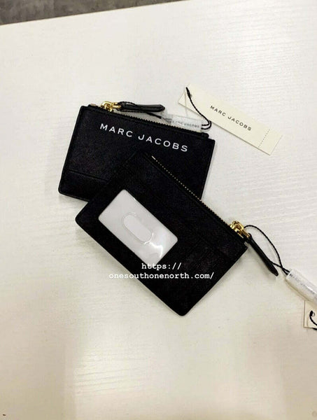 香港現貨 Marc Jacobs Saffiano Top Zip Card Case