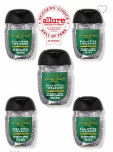 bbw129 香港現貨 Eucalyptus Spearmint PocketBac  x 5