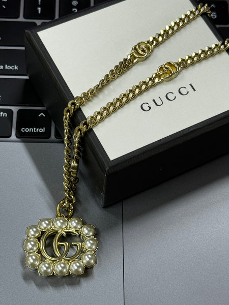 香港現貨 Gucci Pearl Necklace
