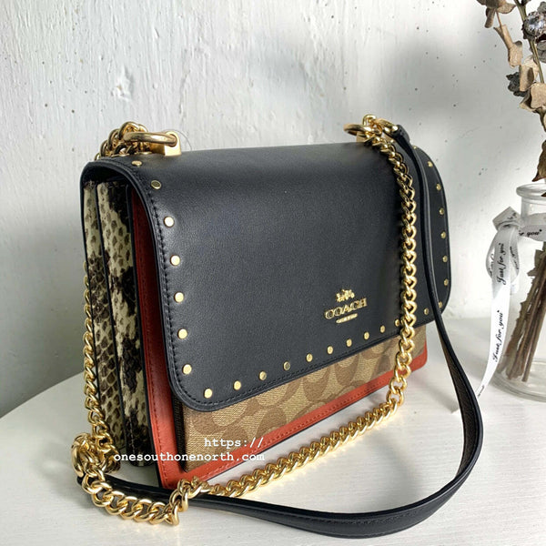 香港現貨 Coach Klare Crossbody In Signature Canvas